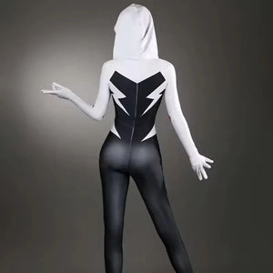 Spider Gwen Anime Full Body Costume