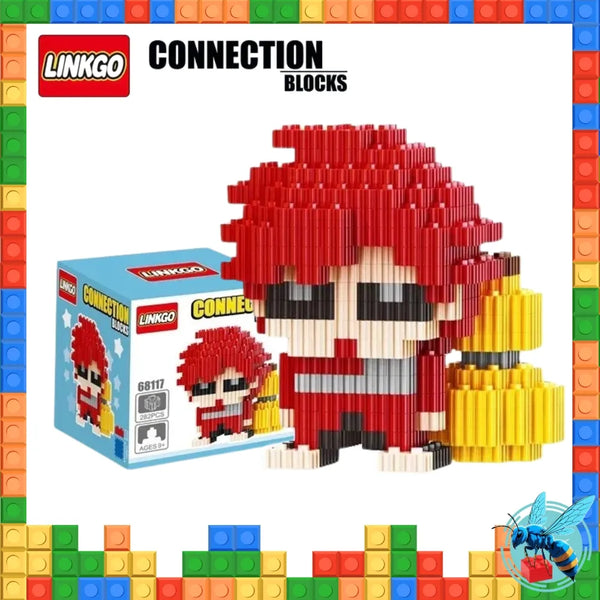 LinkGo Naruto Micro Building Blocks