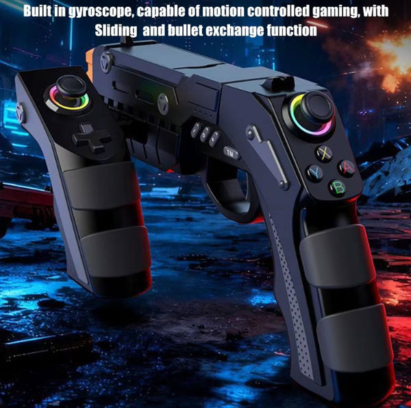 Ipega Wireless Game Gun PG-9257 For PS4 Android/iOS PC With Gyro,Vibration,Rapid Fire&RGB - Bear Hugs