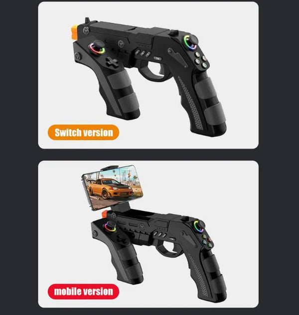 Ipega Wireless Game Gun PG-9257 For PS4 Android/iOS PC With Gyro,Vibration,Rapid Fire&RGB - Bear Hugs