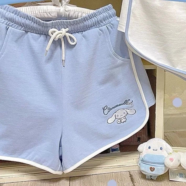 Sanliou Kawaii Commando Athletic Shorts