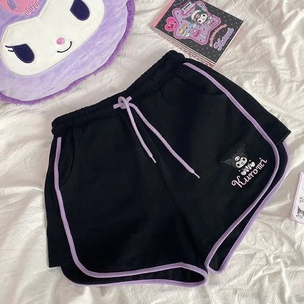 Kawaii Athletic Shorts - Bear Hugs
