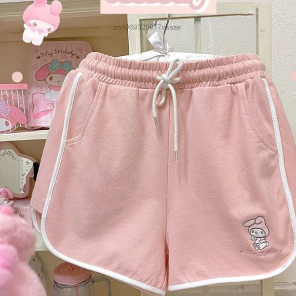 Kawaii Athletic Shorts - Bear Hugs