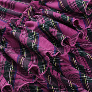 Kawaii Princess Plaid Skirt - Pink College Cutie - Bear Hugs