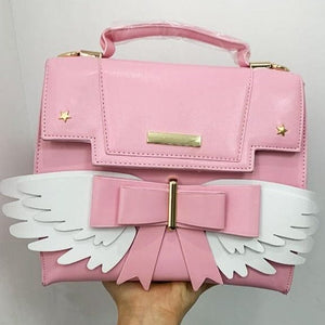 Kawaii Wings Crossbody Hand Bag - Bear Hugs