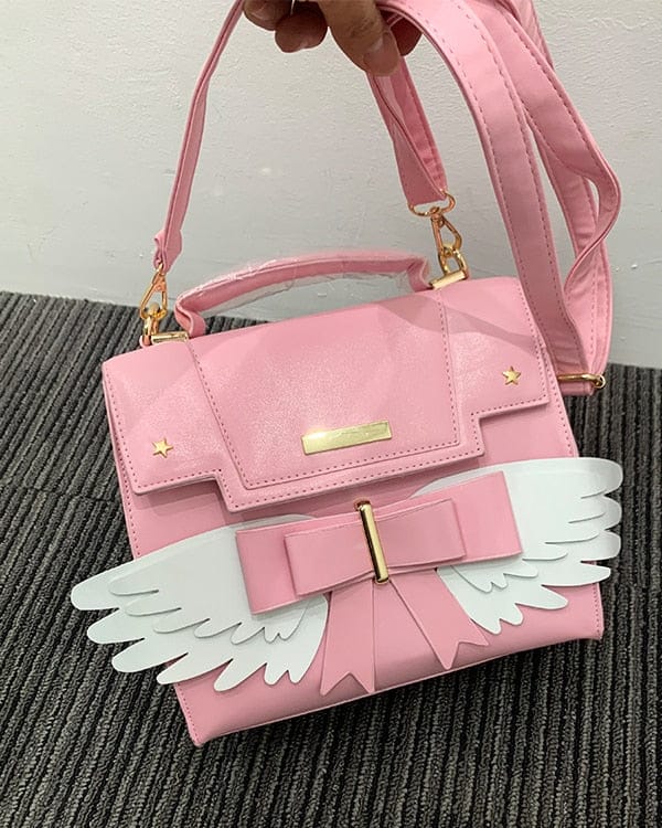 Kawaii Wings Crossbody Hand Bag - Bear Hugs