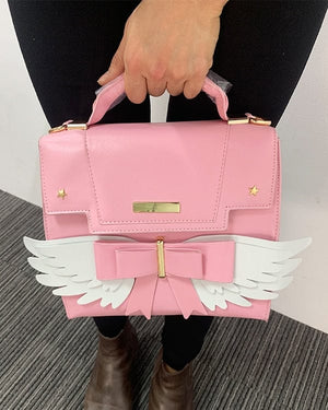 Kawaii Wings Crossbody Hand Bag - Bear Hugs