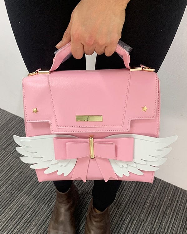 Kawaii Wings Crossbody Hand Bag - Bear Hugs