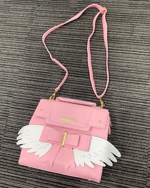 Kawaii Wings Crossbody Hand Bag - Bear Hugs