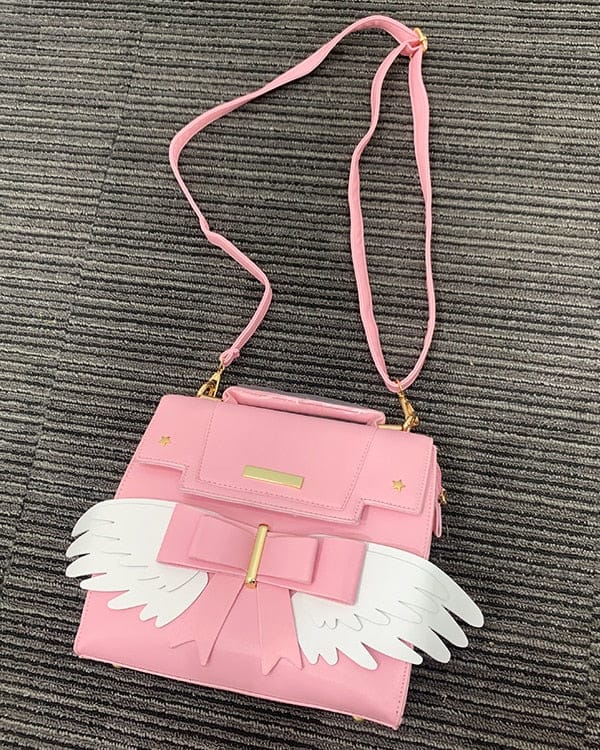 Kawaii Wings Crossbody Hand Bag - Bear Hugs
