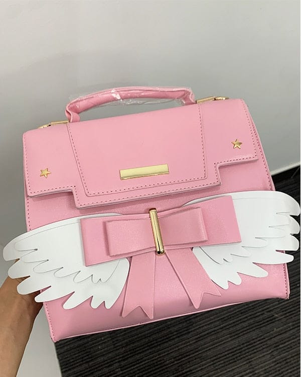 Kawaii Wings Crossbody Hand Bag - Bear Hugs