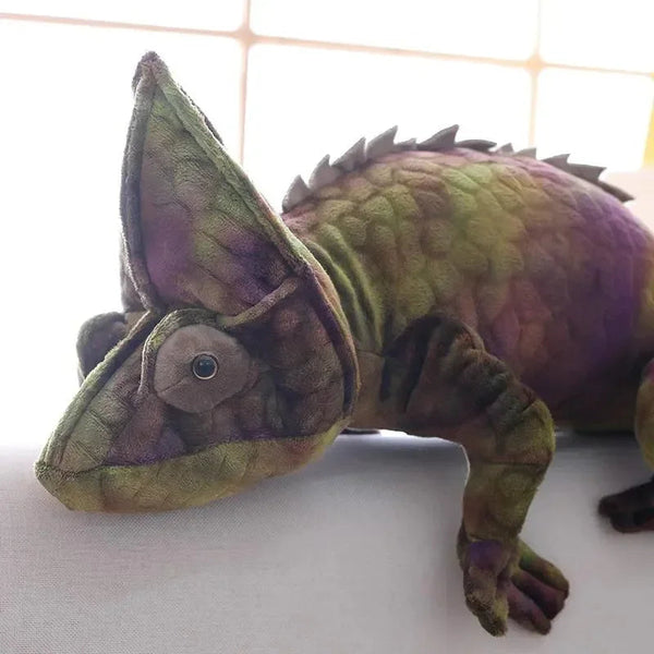 Brown & Red Chameleon Plush - Bear Hugs