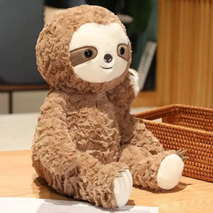 Cocoa and Boo the Fluffy Sloth Plushie - Bear Hugs
