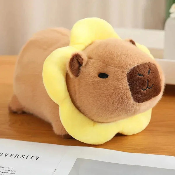 Lying Down Capybara Crew