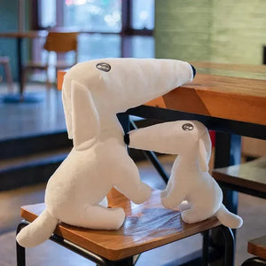 Cute Long Nose Borzoi Dog Plush - Bear Hugs