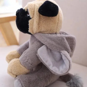 Family of Pug Plushies - Bear Hugs