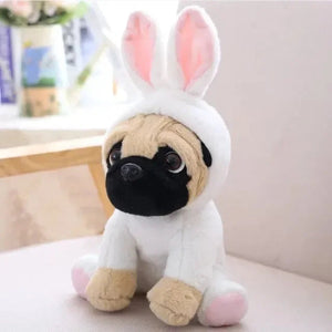 Cosplay Pug Plushie (20 cm)