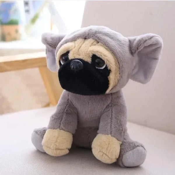 Cosplay Pug Plushie (20 cm)