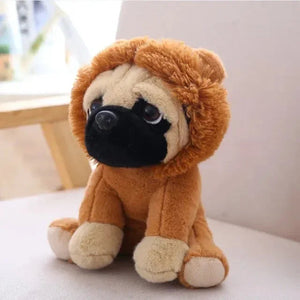 Cosplay Pug Plushie (20 cm)