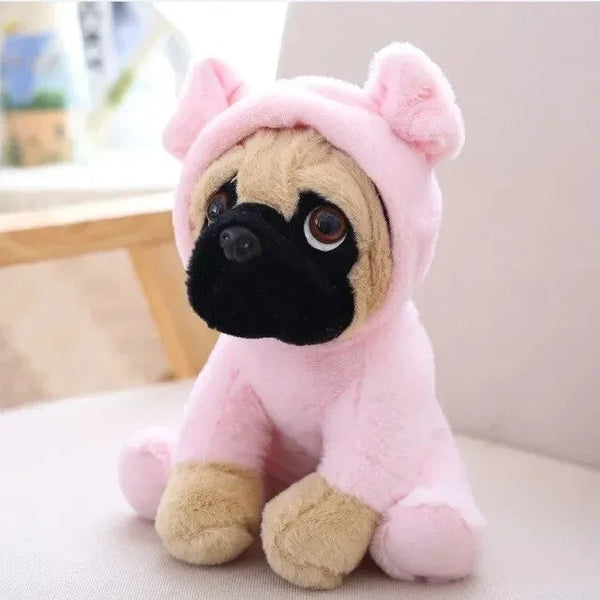 Cosplay Pug Plushie (20 cm)