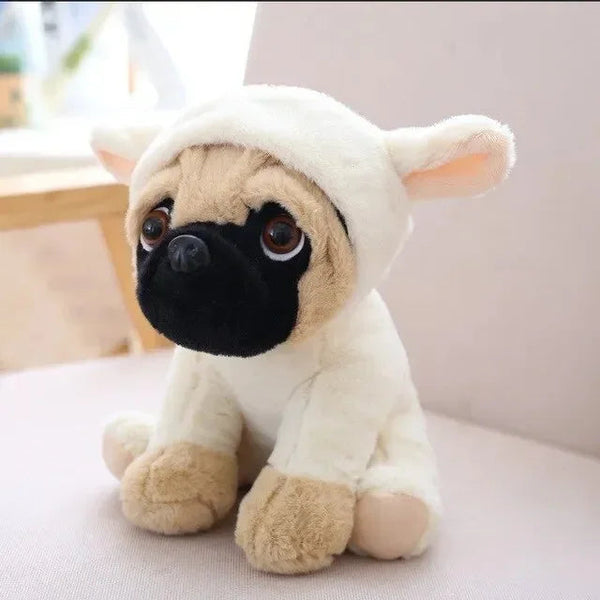 Cosplay Pug Plushie (20 cm)
