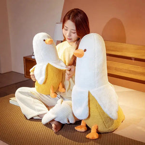 Fluffy Banana Duck Crew Plushies - Bear Hugs