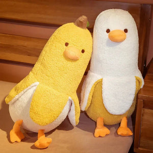 Fluffy Banana Duck Crew Plushies - Bear Hugs