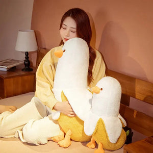 Fluffy Banana Duck Crew Plushies - Bear Hugs