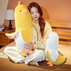 Fluffy Banana Duck Crew Plushies - Bear Hugs