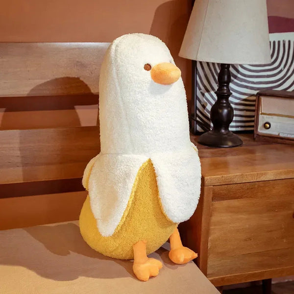 Fluffy Banana Duck Crew Plushies - Bear Hugs