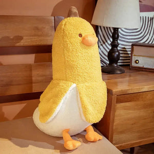 Fluffy Banana Duck Crew Plushies - Bear Hugs