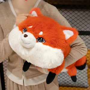 Fluffy Chubby Fox Plushie - Bear Hugs