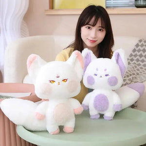Fluffy Huge Tail Kawaii Fox Plushies - Bear Hugs