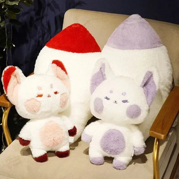 Fluffy Huge Tail Kawaii Fox Plushies - Bear Hugs