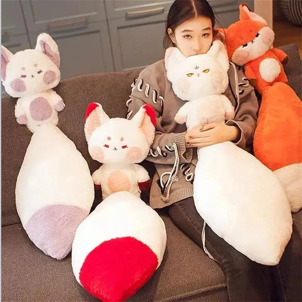 Fluffy Huge Tail Kawaii Fox Plushies - Bear Hugs