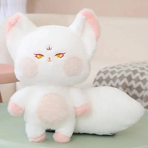 Kawaii Feline Fox Plushies