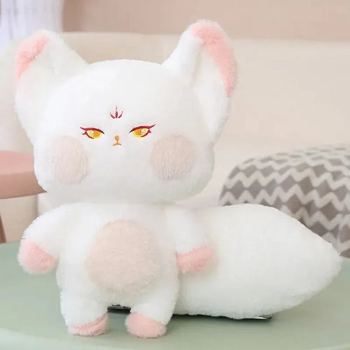 Kawaii Feline Fox Plushies
