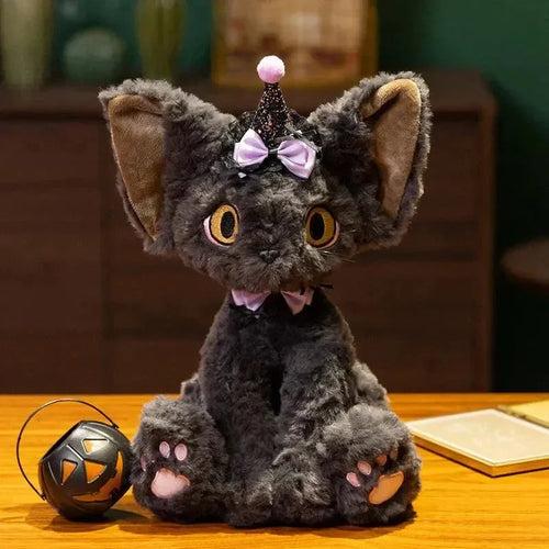 Midnight Magic Black Cat Plushie (30 cm)