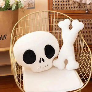 Halloween Pumpkin Mummy Skull Bone Plushies - Bear Hugs