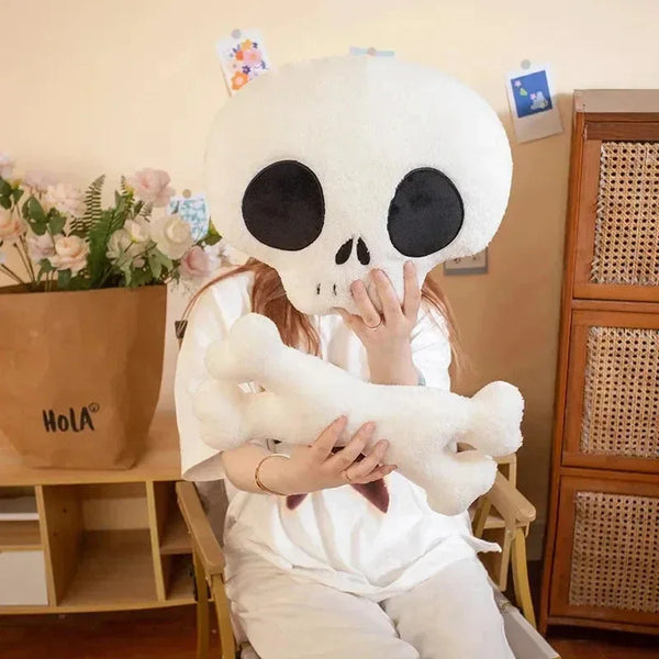 Halloween Pumpkin Mummy Skull Bone Plushies - Bear Hugs