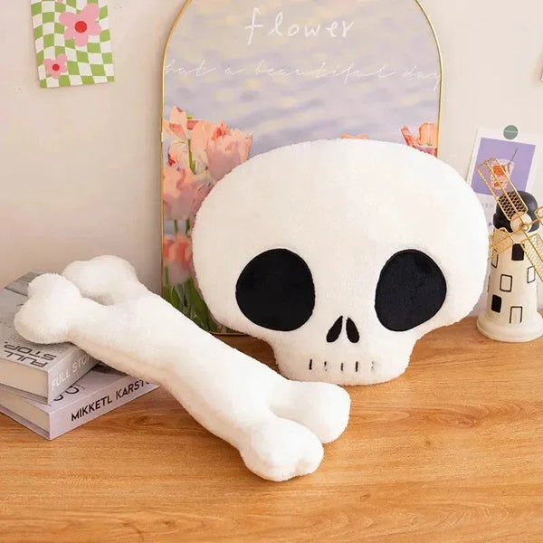 Halloween Pumpkin Mummy Skull Bone Plushies - Bear Hugs