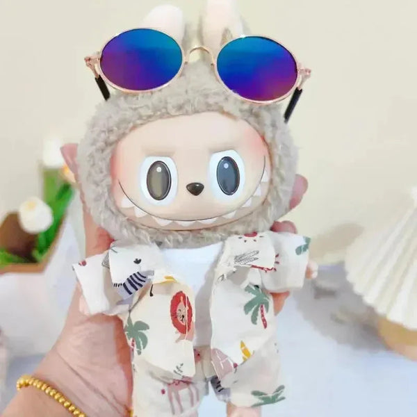 Handmade Hawaii Beach Labubu Outfit - Bear Hugs