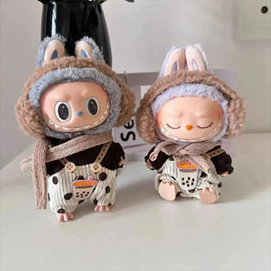 Handmade Labubu Bubble Tea Bestie Outfit - Bear Hugs