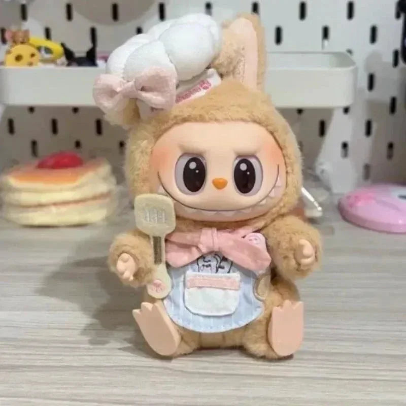 Handmade Labubu Mini Chef Outfit - Bear Hugs