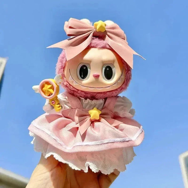 Handmade Labubu Sailor Moon Outfit with Accessories - Bear Hugs