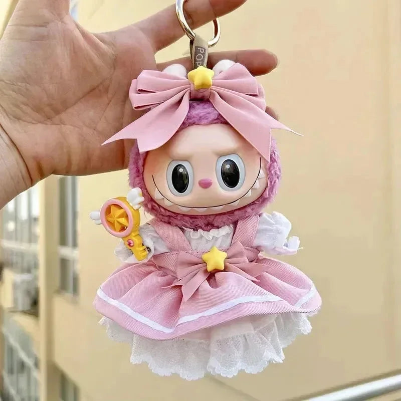 Handmade Labubu Sailor Moon Outfit with Accessories - Bear Hugs