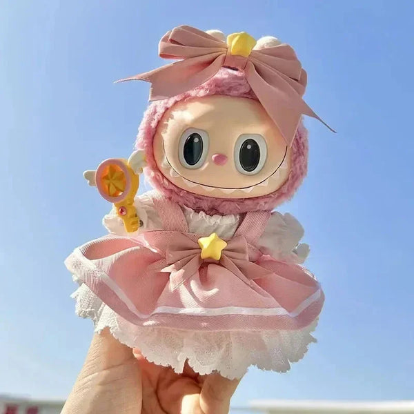 Handmade Labubu Sailor Moon Outfit with Accessories - Bear Hugs