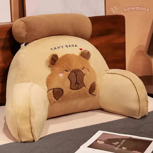 Huge Capybara Cushion Plush Backrest Seat - Bear Hugs