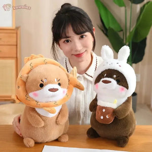 Otterly Dressed-Up Plushie