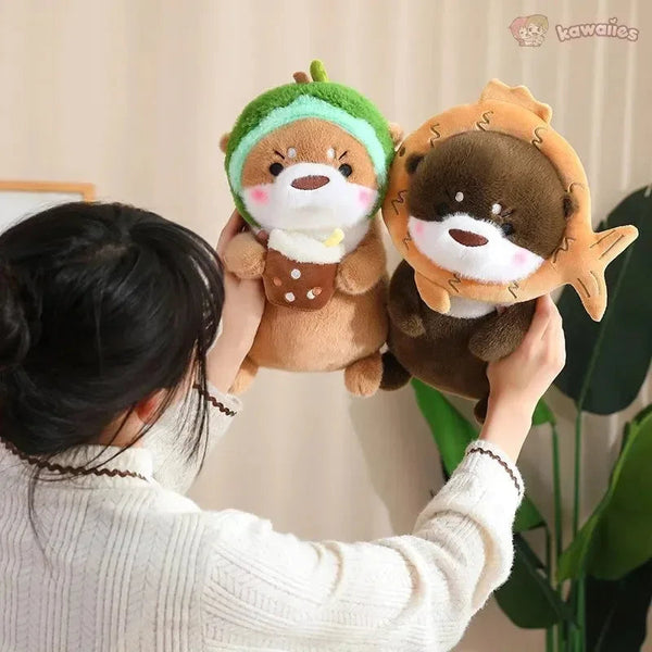 Otterly Dressed-Up Plushie